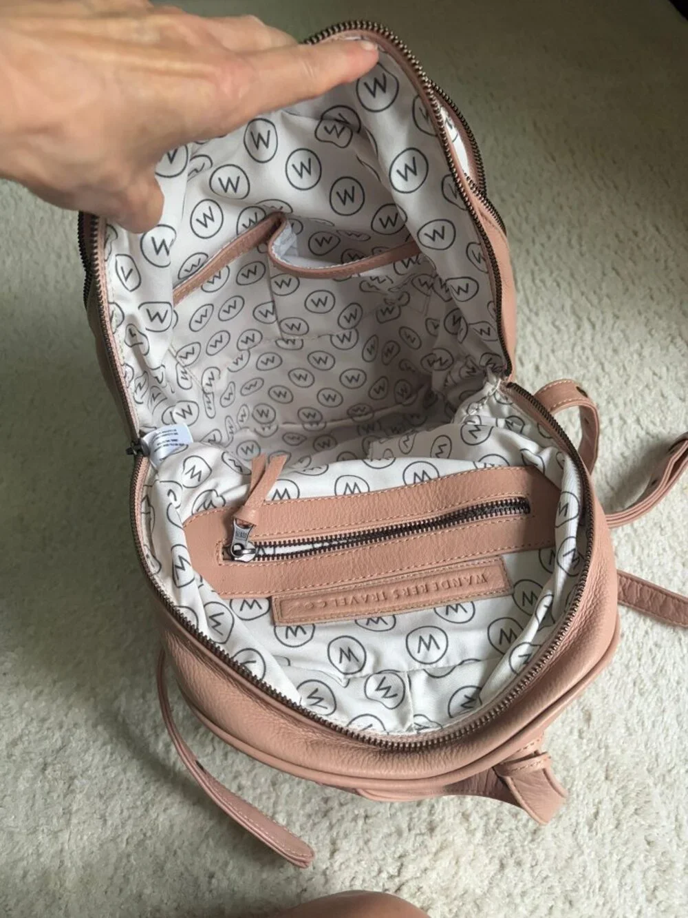 Wanderers Tavel Co Pompeii Backpack - LIKE NEW